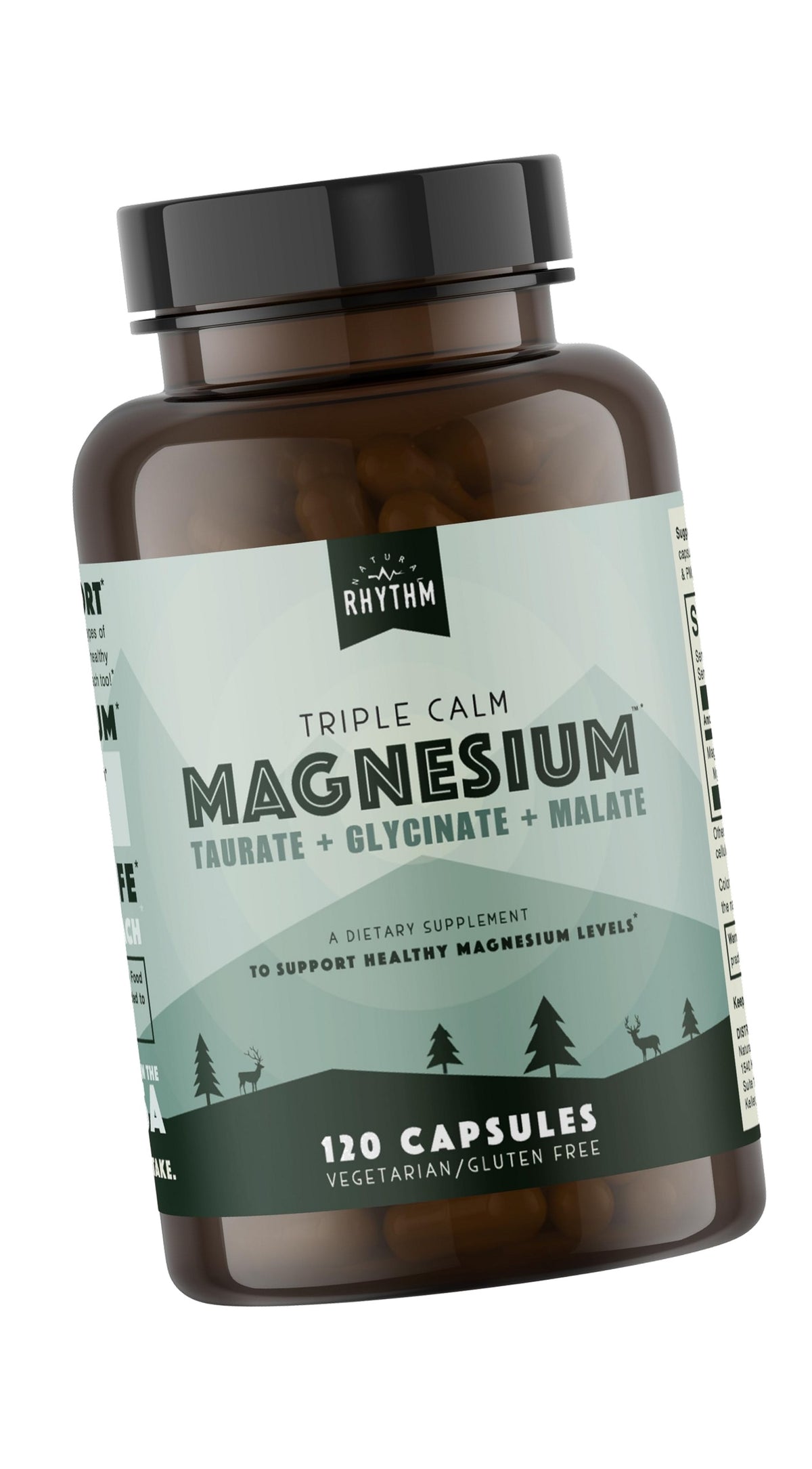 Natural Rhythm Triple Calm Magnesium Complex 150mg, 120 Capsules