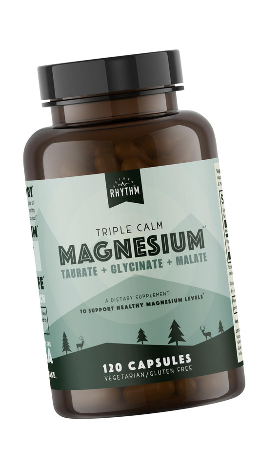 Natural Rhythm Triple Calm Magnesium Complex 150mg, 120 Capsules