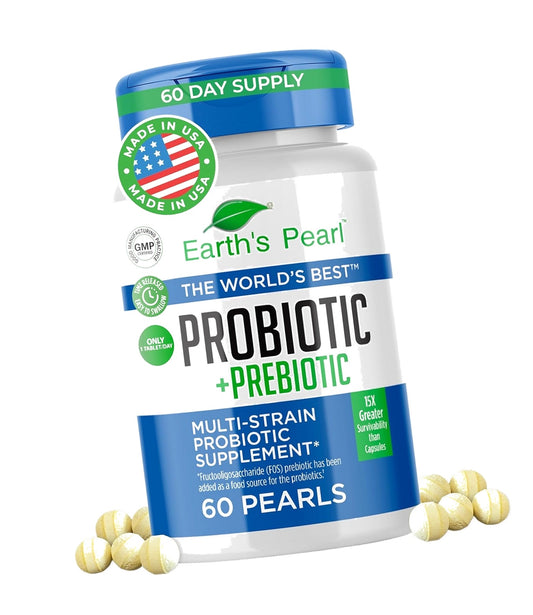 Probiotics for Women & Men - Probiotic & Prebiotics 60-Day Supply