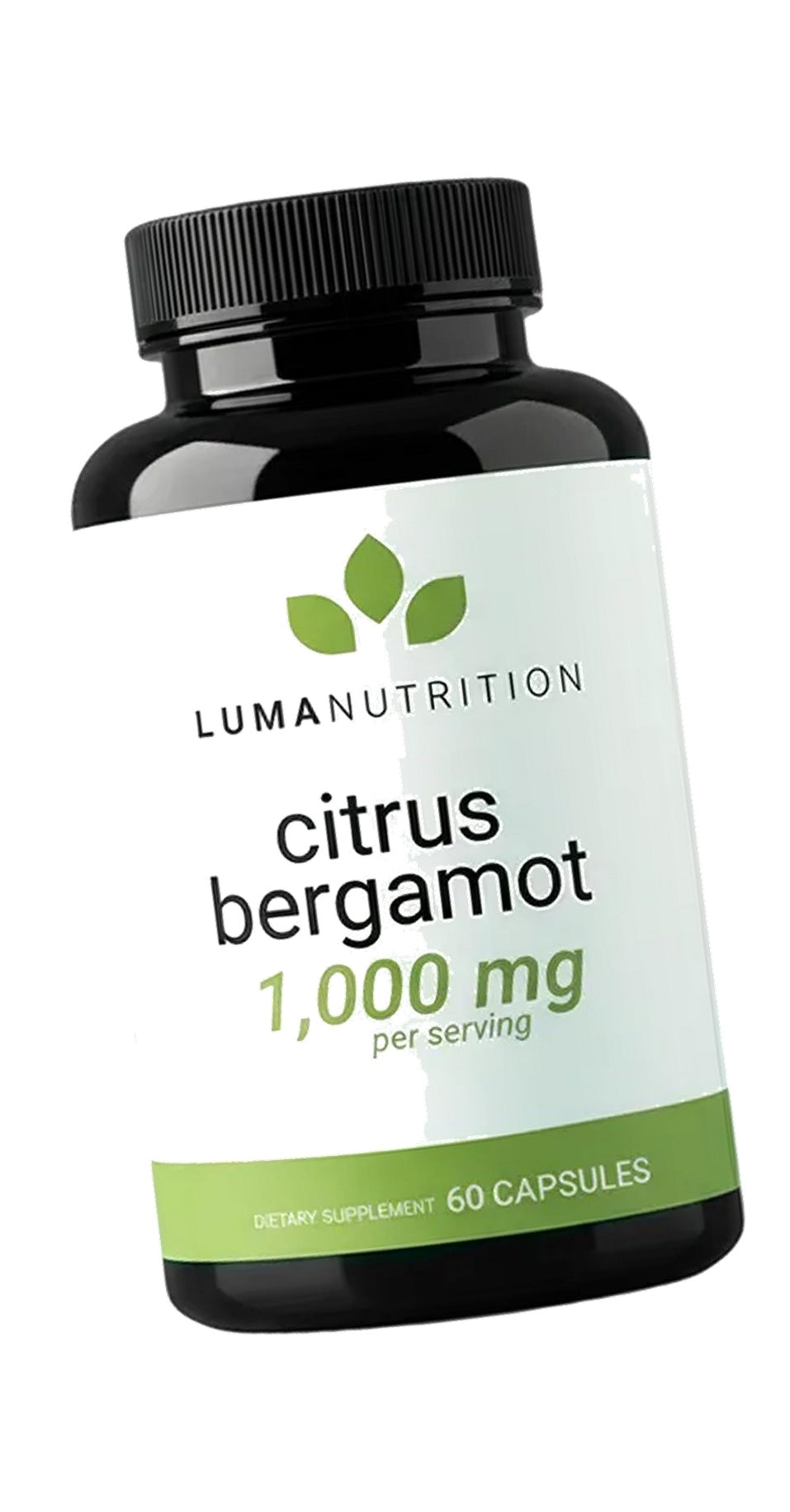Luma Nutrition Citrus Bergamot 1000mg Supplement - 60 Capsules