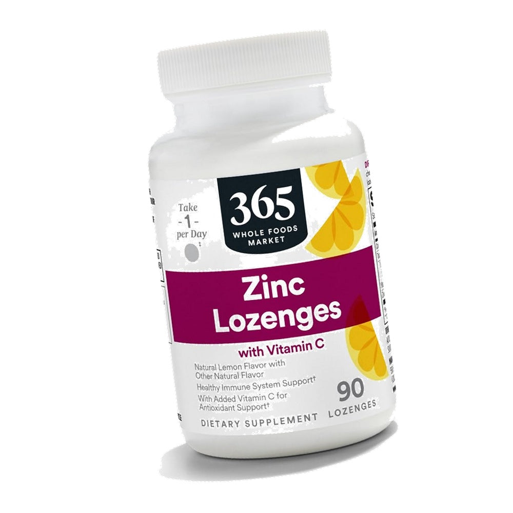 365 by Whole Foods Market, LOunceenges Zinc Vitamin C, 90 Count
