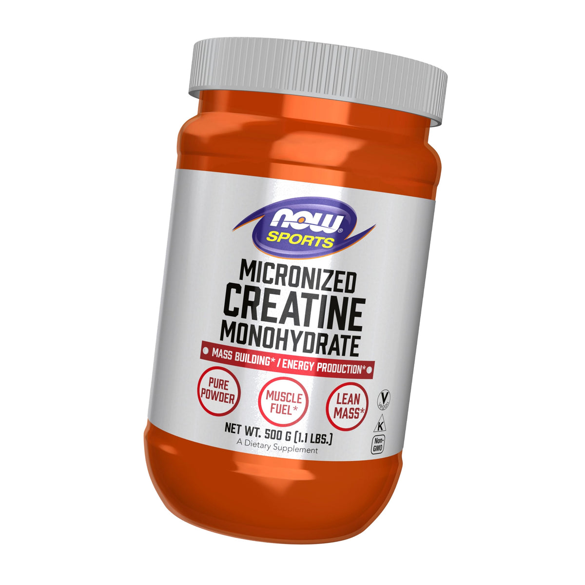 NOW Sports, Micronized Creatine Powder, Muscle Fuel*, 1.1 lbs