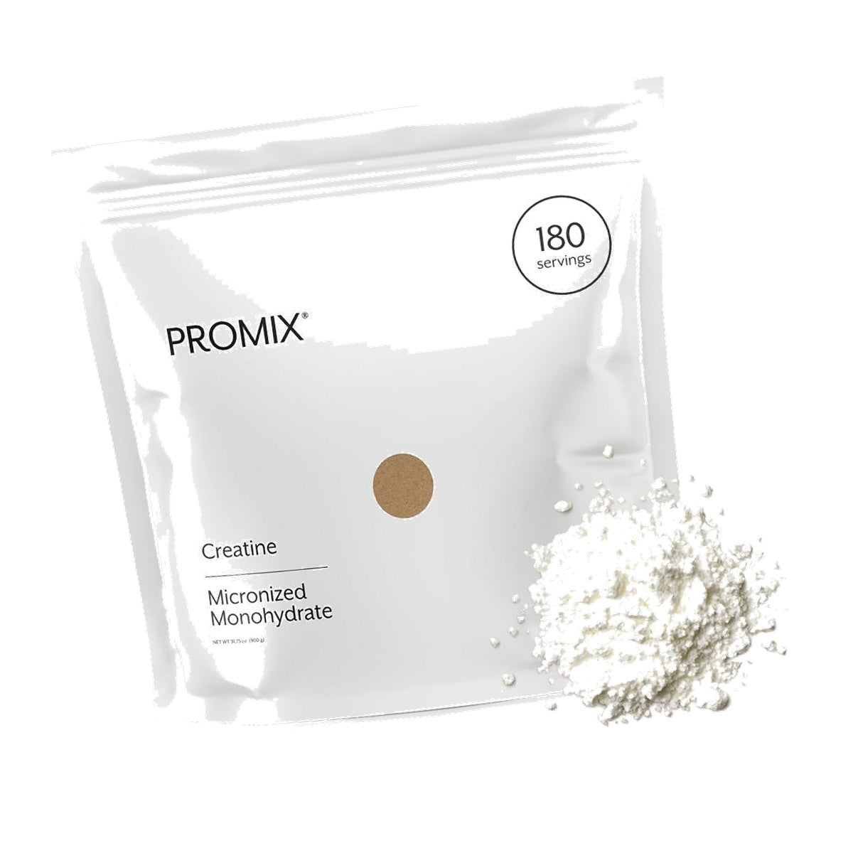 Promix Nutrition Creatine Monohydrate Powder, Unflavored - 180 Servings