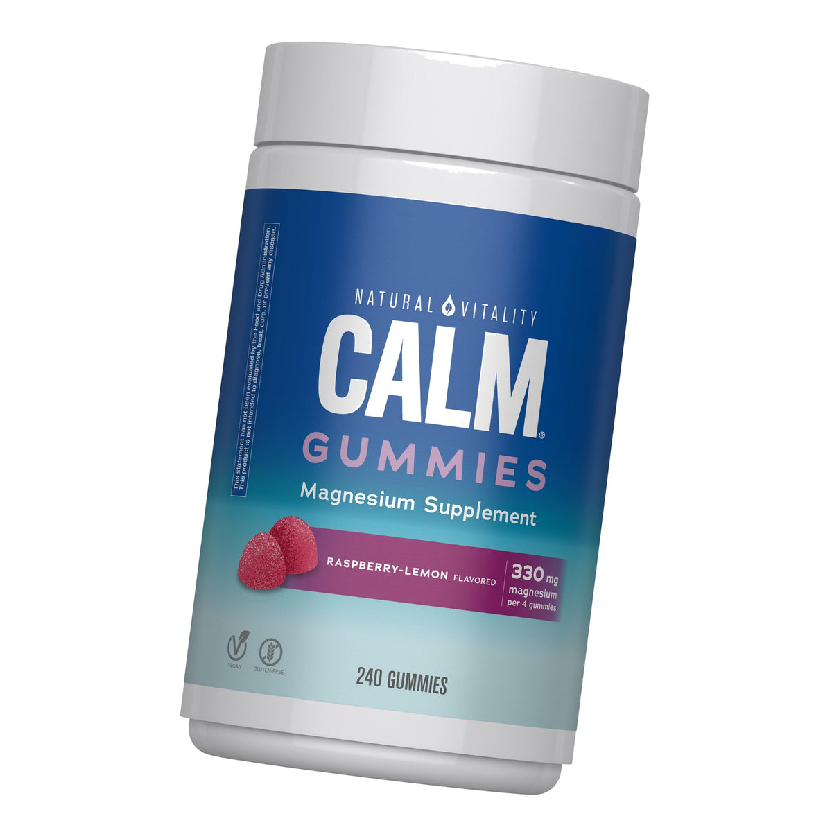 Natural Vitality Calm Magnesium Gummies | 330mg Per Serving