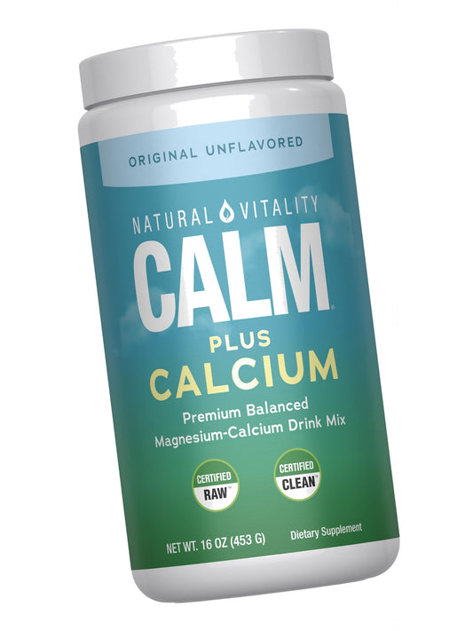Natural Vitality Calm Magnesium & Calcium Powder