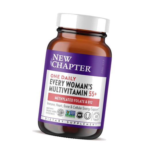 New Chapter Every Woman's One Daily 55+ Multivitamin, 48 Tablets