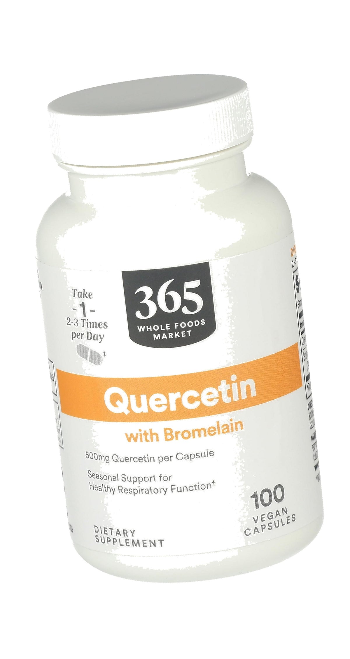Whole Foods Market, Quercetin with Bromelain, 100 Count