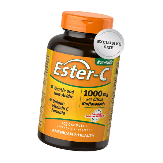 American Health Ester-C w/Citrus Bioflavonoids Capsules, 1000mg, 105ct