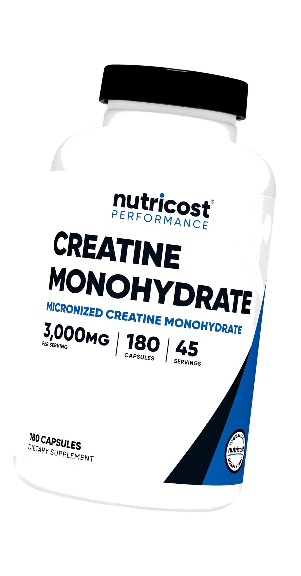 Nutricost Creatine Monohydrate 3,000mg, 180 Capsules (750mg Per Capsule)