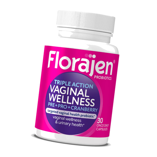 Florajen Women’s Probiotic with Cranberry, 30 Capsules