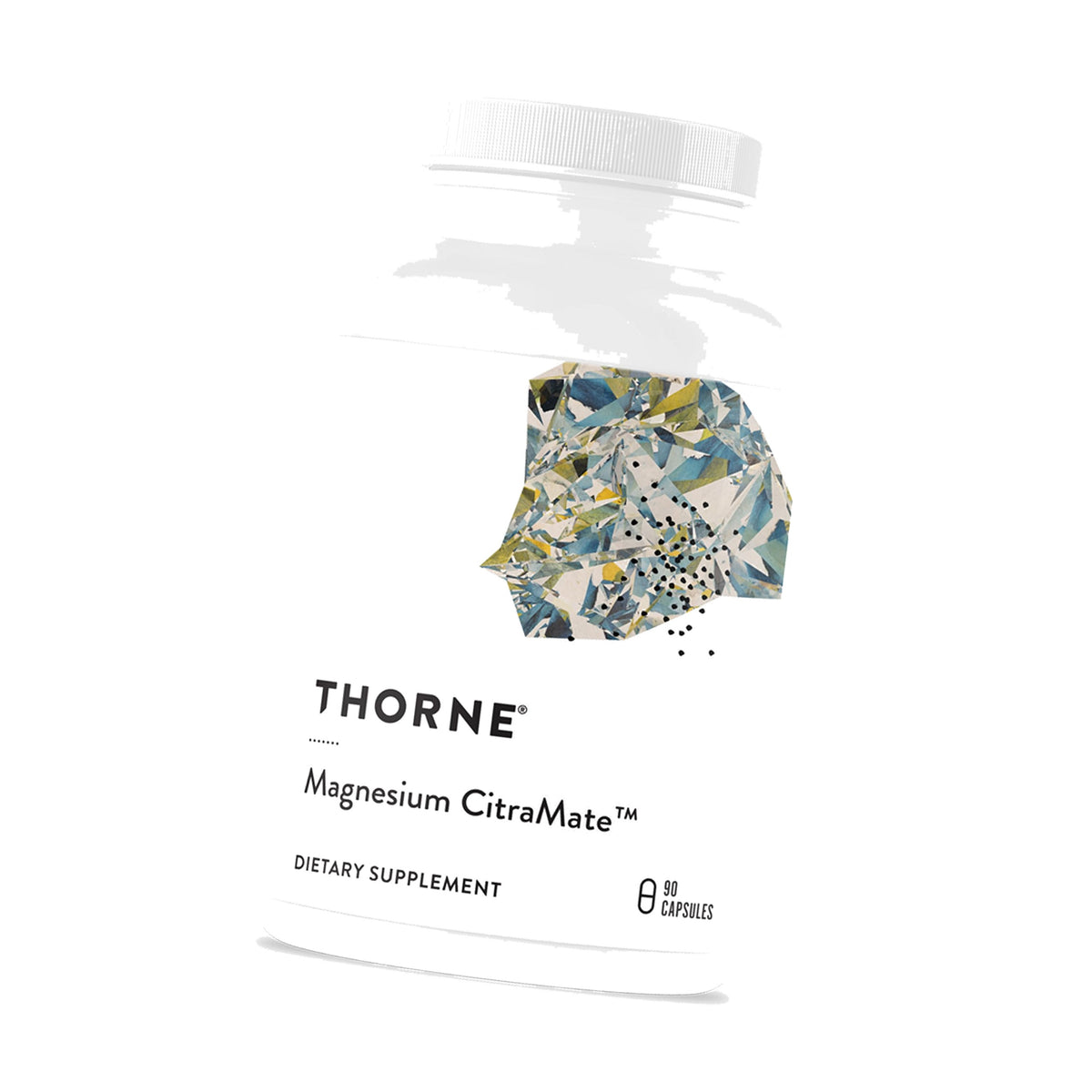 THORNE Magnesium CitraMate, Magnesium Citrate & Malate, 90 Capsules