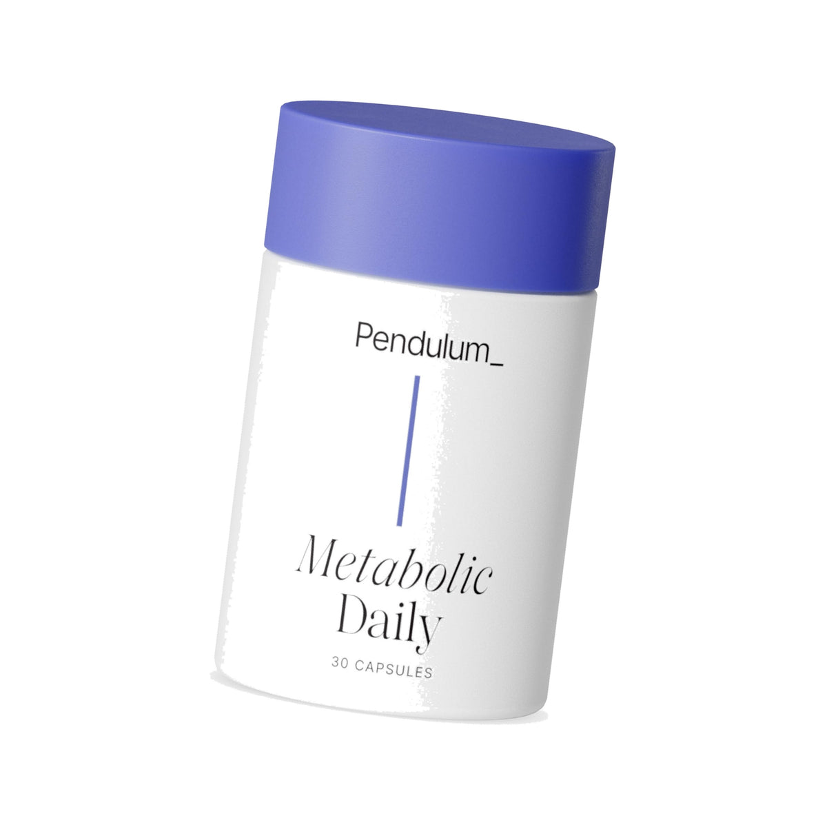 Pendulum Metabolic Daily - Multi-Strain Probiotic with Akkermansia muciniphila to Support Metabolism and Sustain Energy Levels - for Women and Men - 30 Capsules (1 Pack)