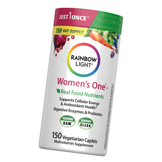 Rainbow Light Womens Multivitamin One + | 150 Caplets
