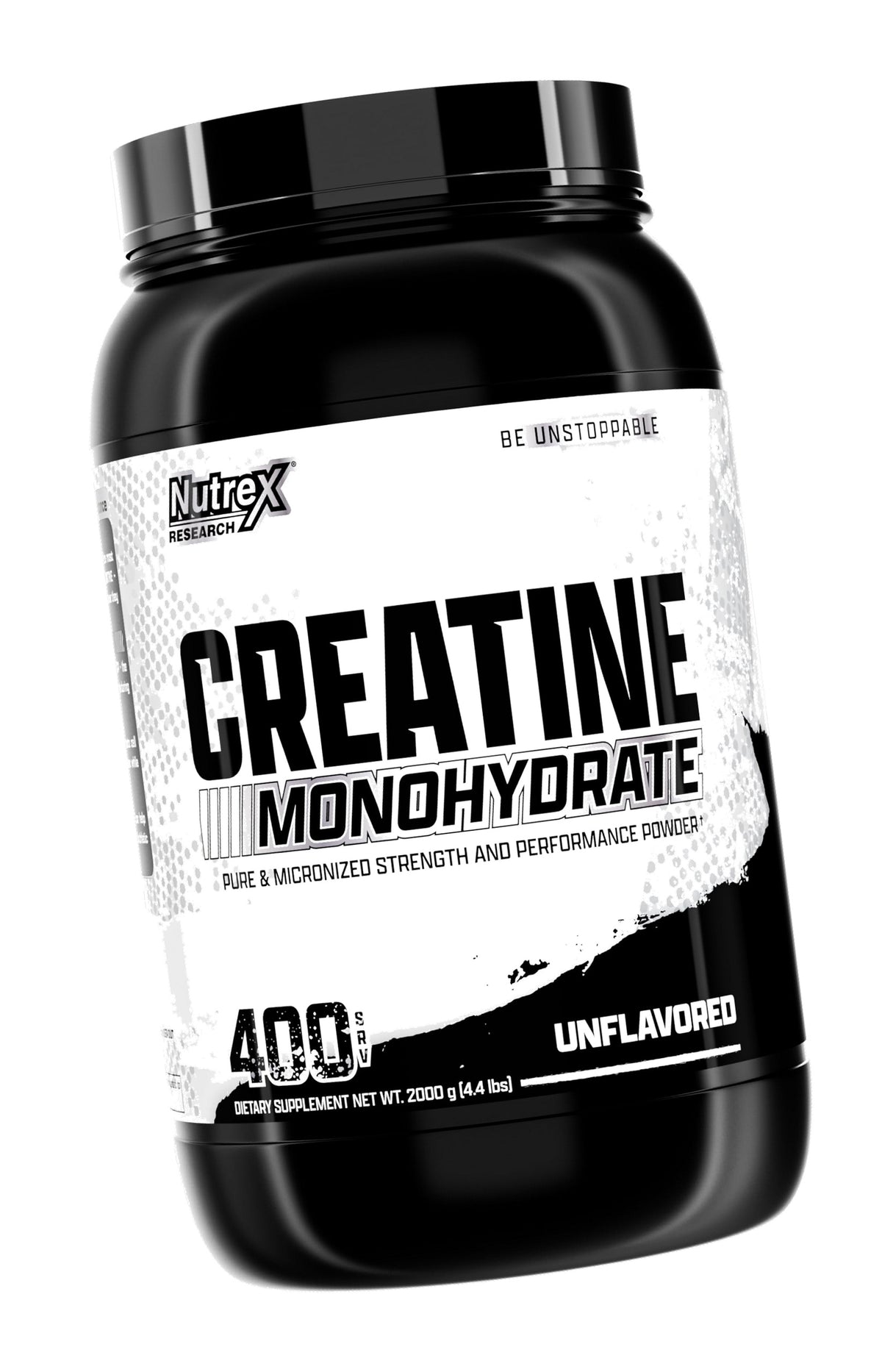 Nutrex Research Creatine Monohydrate Powder 400 Servings - Pure Unflavoured Micronized Creatine Monohydrate Supplement for Muscle Growth, Strength & Power - Clinically Tested