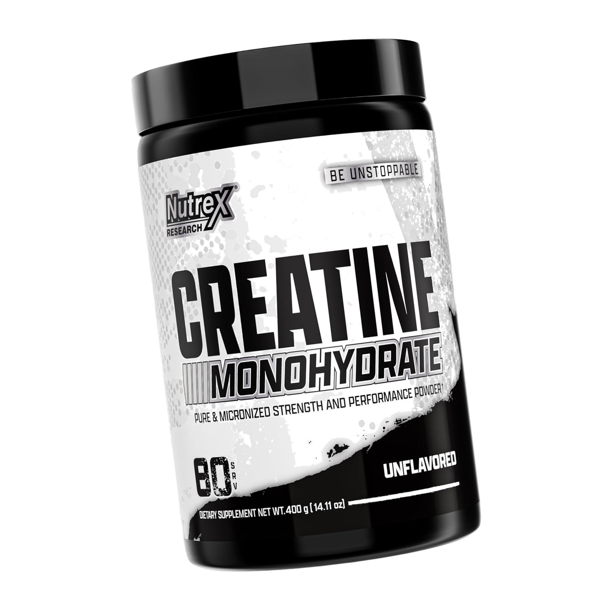 Nutrex Research Ultra Pure Creatine Monohydrate Powder Unflavored | 5G Micronized Creatine Powder for Muscle Gain, Strength, Endurance and Recovery, 80 Servings