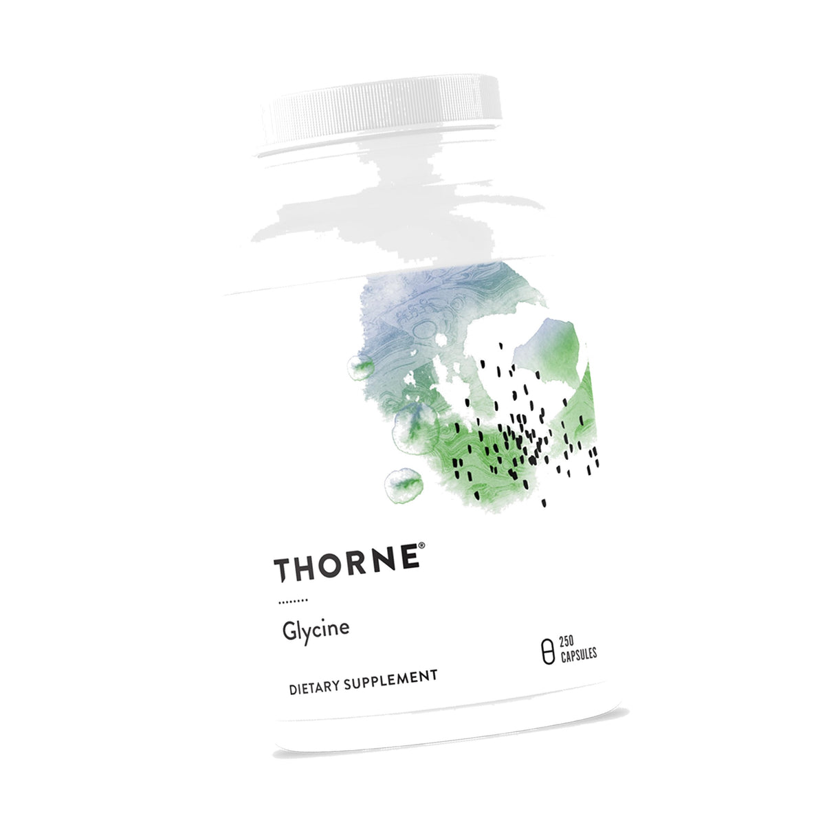 THORNE Glycine, Amino Acid Supplement, 1 g per Serving, 250 Capsules