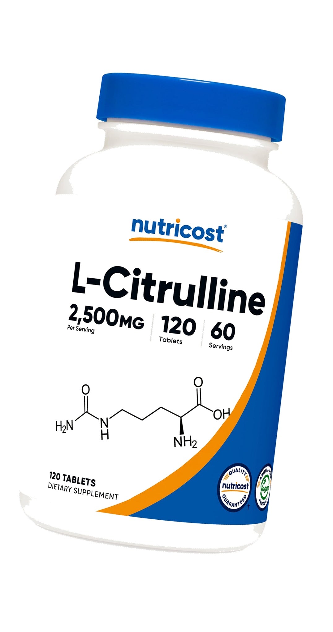 Nutricost L-Citrulline (2500mg) 60 Servings, 120 Tablets