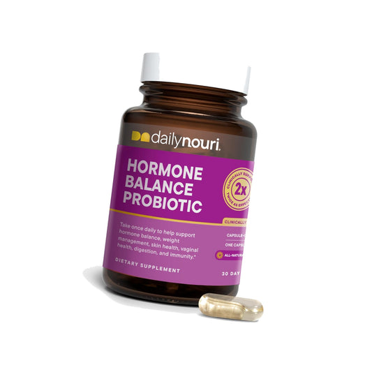 Daily Nouri Hormone Balance Probiotics for Women | Estrogen + Cycle Support