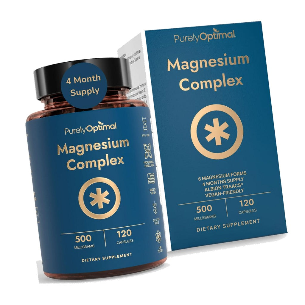 Purely Optimal Magnesium Complex for Women & Men, 6 Forms, 120ct