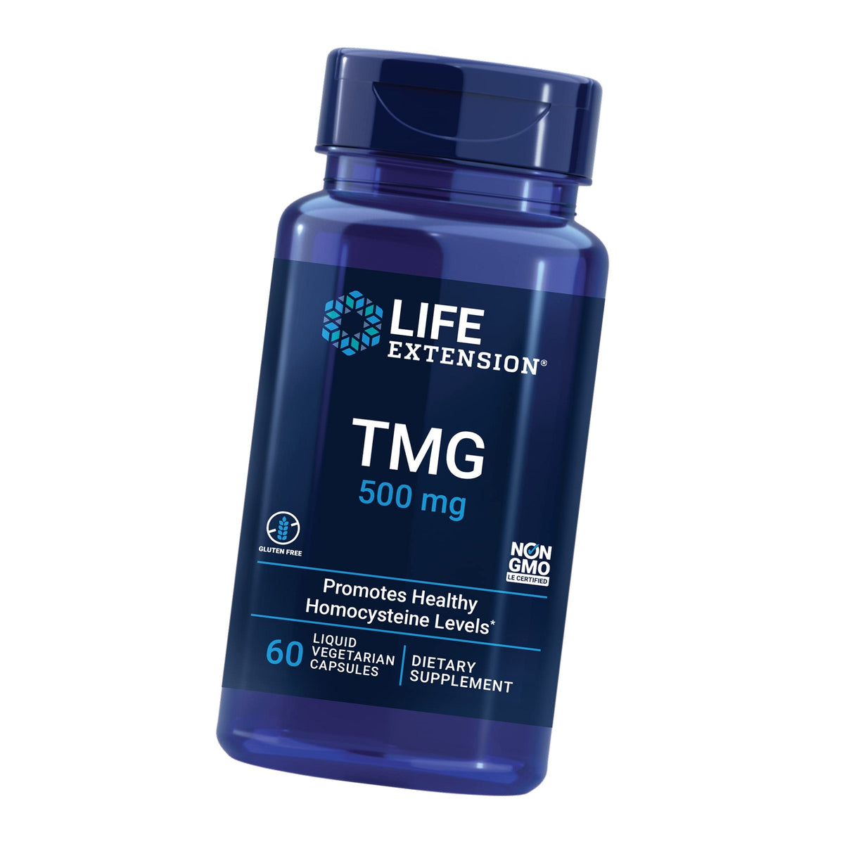 Life Extension TMG Trimethylglycine, Homocysteine Levels, 60 Capsules