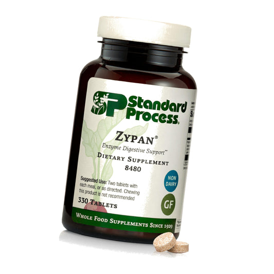 Standard Process Zypan, Digestive Health Enzyme Supplement, 330 Tablets
