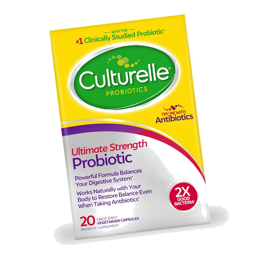 Culturelle Ultimate Strength Probiotic for Women & Men, 20B CFUs, 20 Count