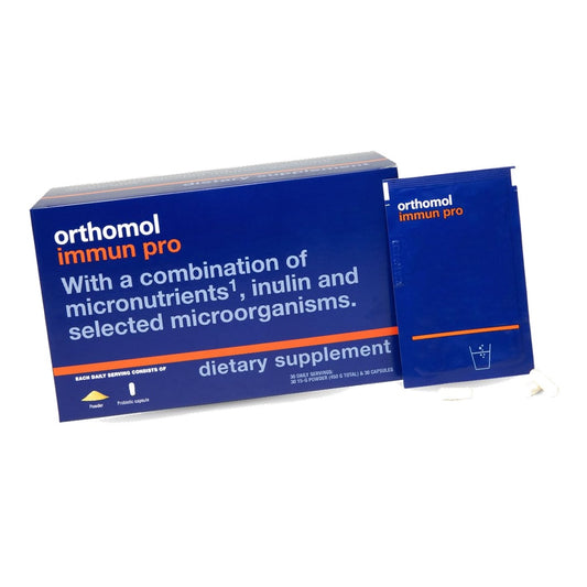 Orthomol Immun Pro Immune & Gut Health Powder & Capsules, 30-Day Supply