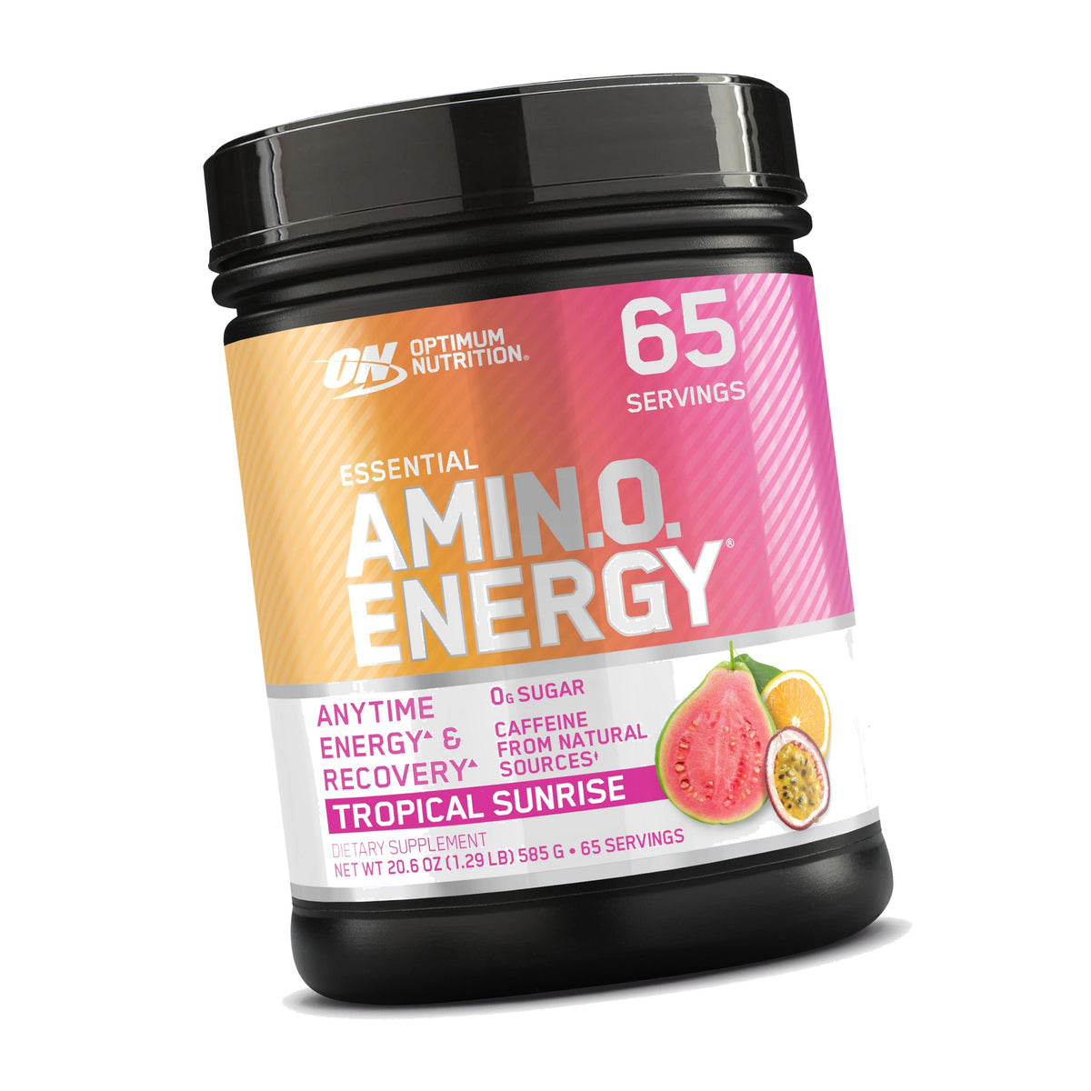 Optimum Nutrition Amino Energy Powder, Tropical Sunrise, 1 LB