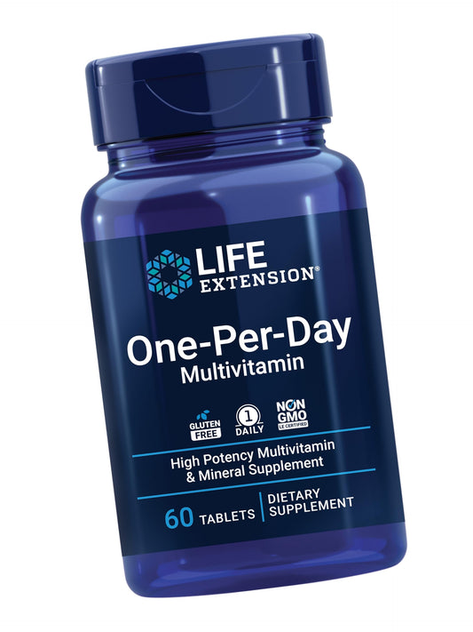 Life Extension One-Per-Day Multivitamin, 1-Daily, 60 Tablets