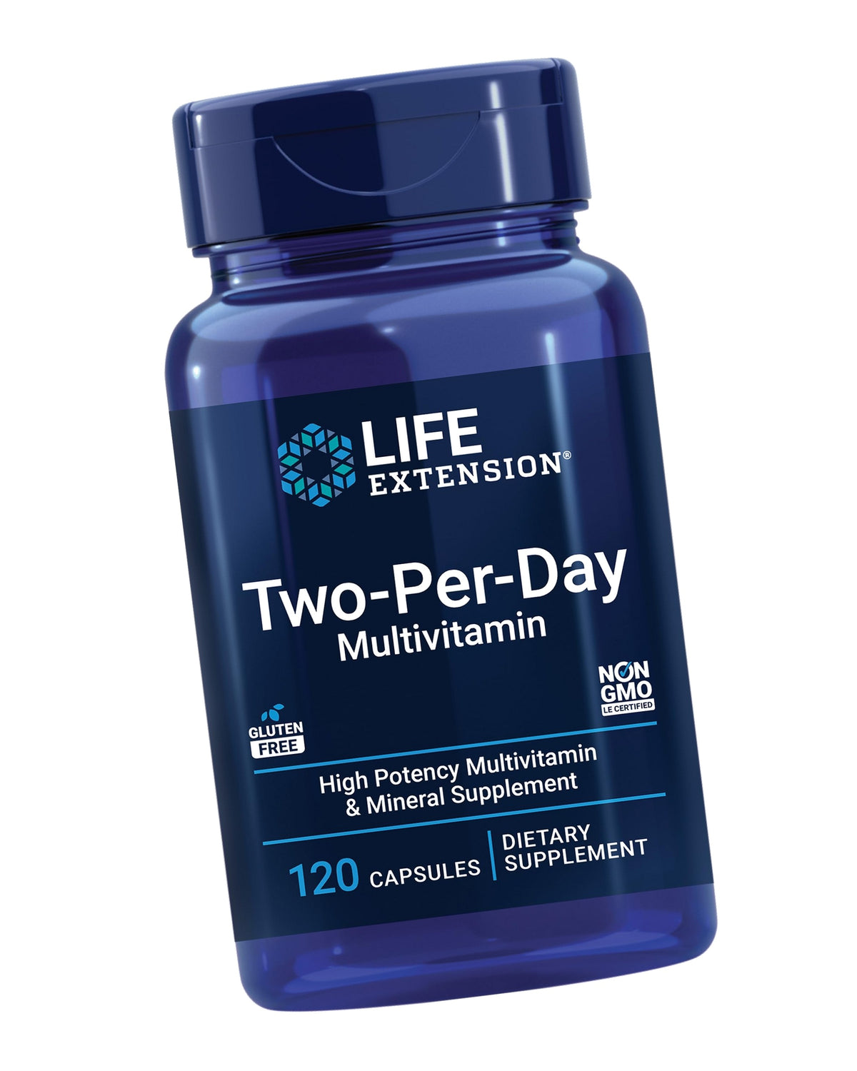 Life Extension Two-Per-Day Multivitamin, 120 Capsules