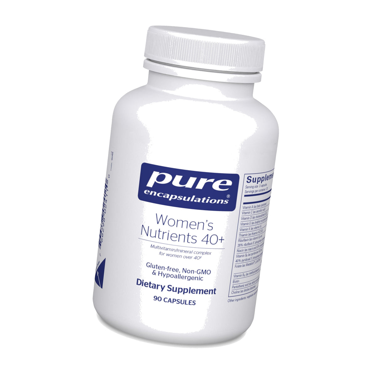 Pure Encapsulations Women's Nutrients 40+, 90 Capsules