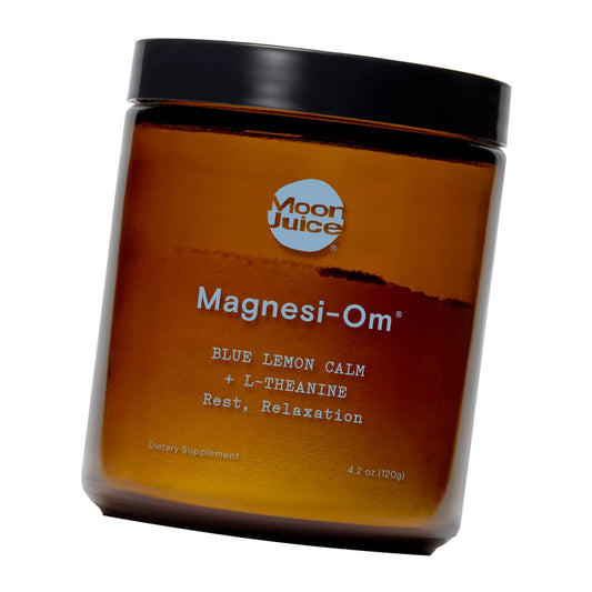 Moon Juice, Magnesi-Om Magnesium Powder, Relaxation, Blue Lemon, 4.2oz