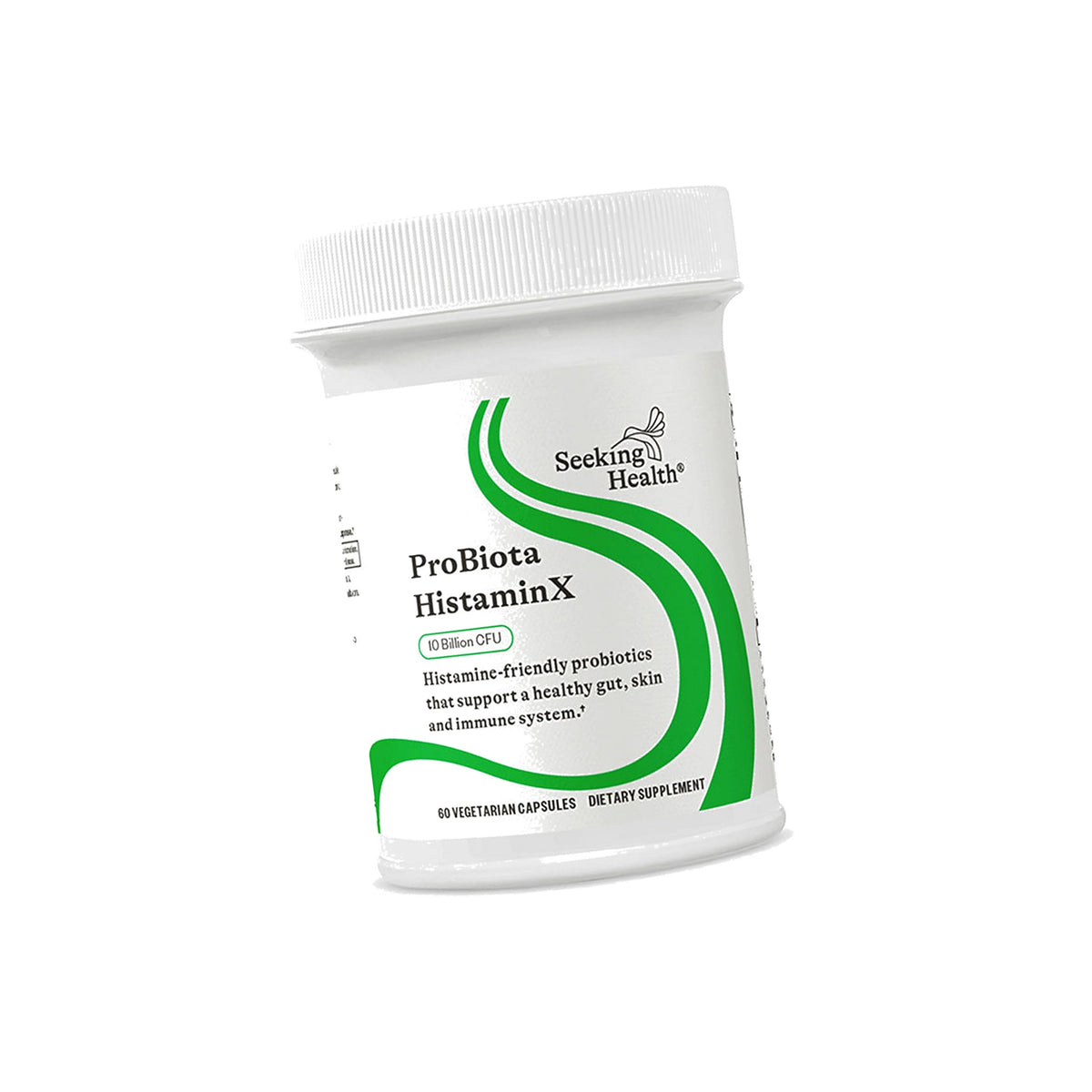 Seeking Health ProBiota HistaminX - Digestion Supplement for Gut Health Support - Support Histamine with Lactobacillus Plantarum & Lactobacillus Salivarius - Support Immune & Skin Health - 60 Capsules