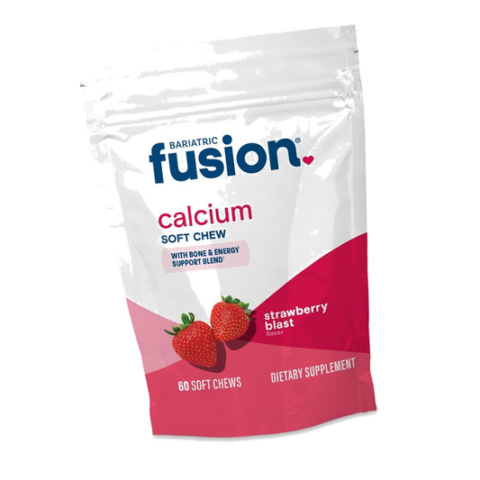 Bariatric Fusion Calcium Soft Chews, Strawberry, 60 Count