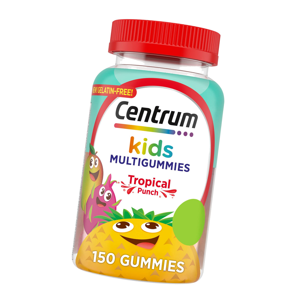 Centrum Kids Multivitamin Gummies, Tropical Punch Flavor, 150 Tablets