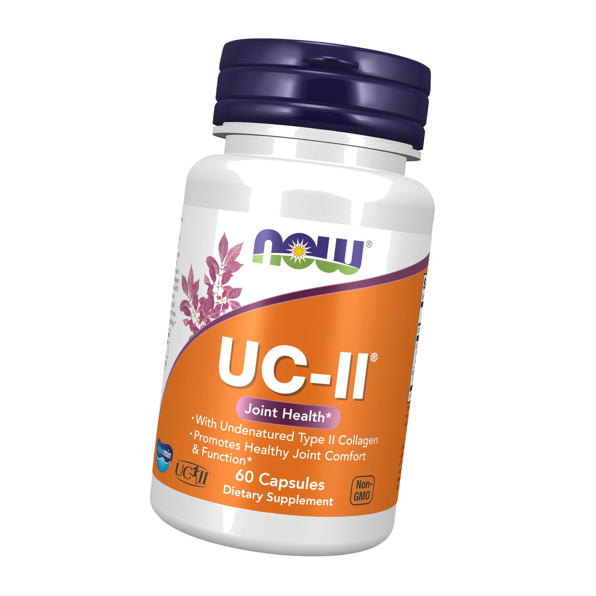 NOW Supplements, UC-II Type II Collagen w/ Undenatured Type II, 60 Veg Caps