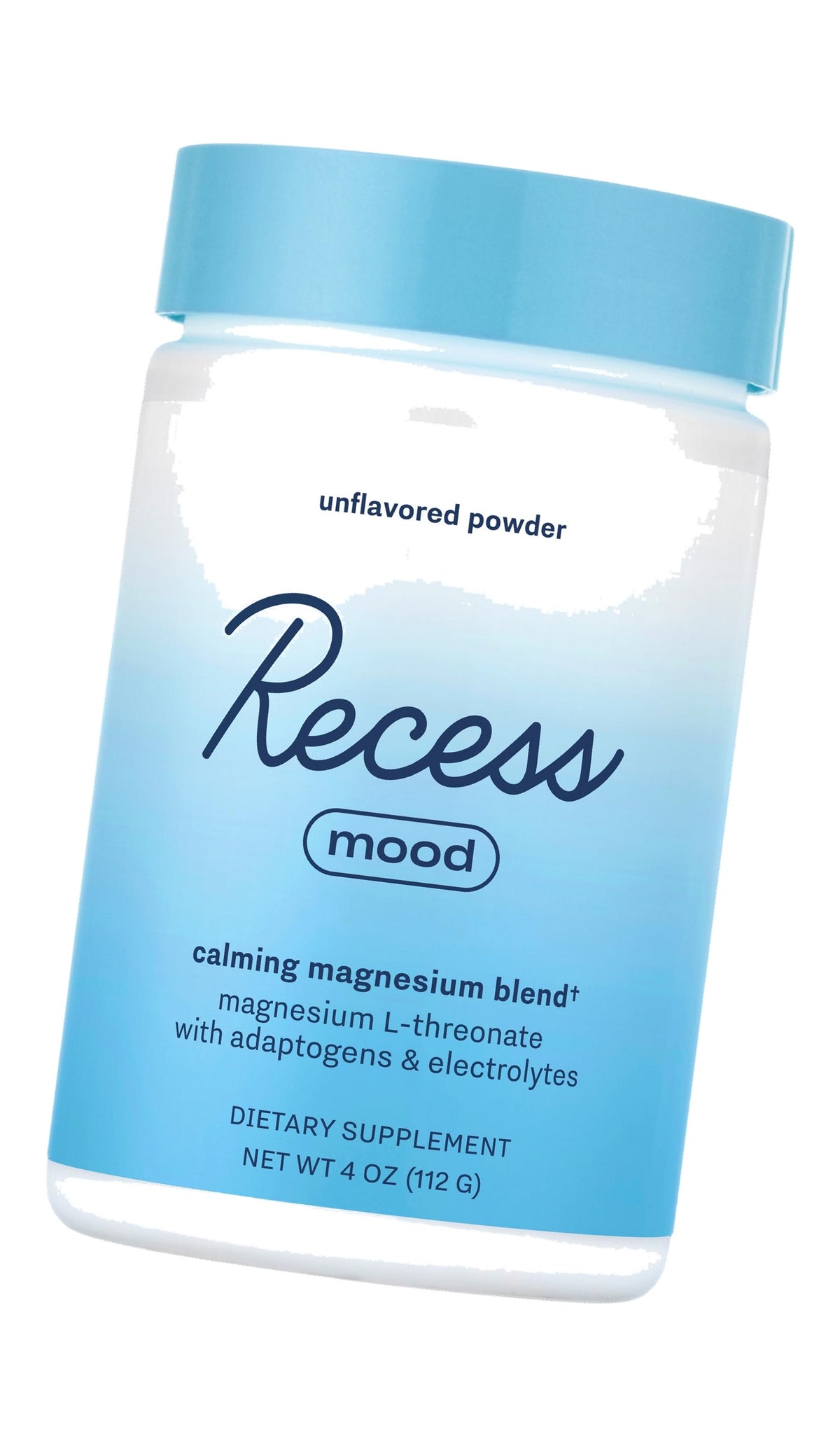Recess Calm Magnesium Powder, Unflavored, 28 Servings