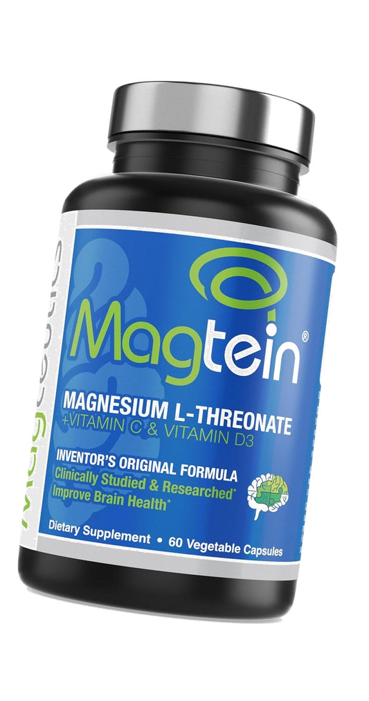 Magtein Magnesium L-Threonate, Memory, Focus & Sleep – 60 Veg Capsules