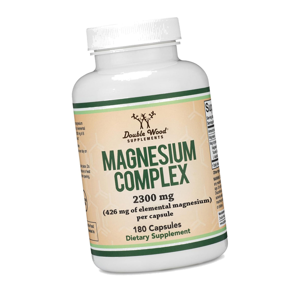 Magnesium Complex, 8 Forms of Magnesium, 100% Daily Value, 180 Count