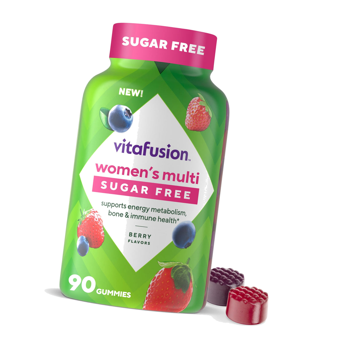 Vitafusion Women's Multivitamin Gummy Sugar Free | 90 Gummies