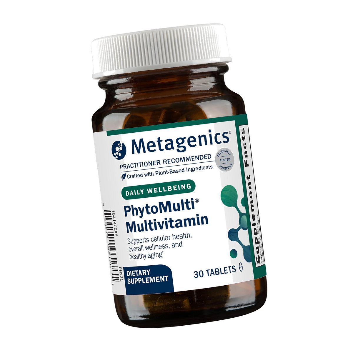 Metagenics PhytoMulti Multivitamin for Men & Women Without Iron, 30 Tablets