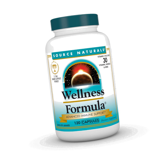 Source Naturals Wellness Formula, Advanced Immune Support - 120 Capsules