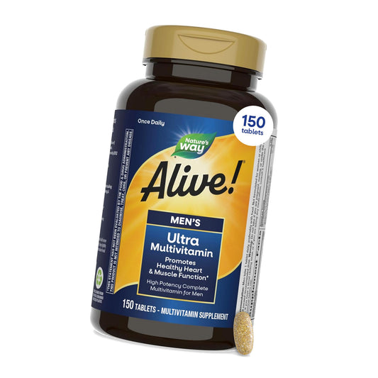 Nature's Way Alive! Men’s Daily Ultra Potency Multivitamin Tablets, 150 ct