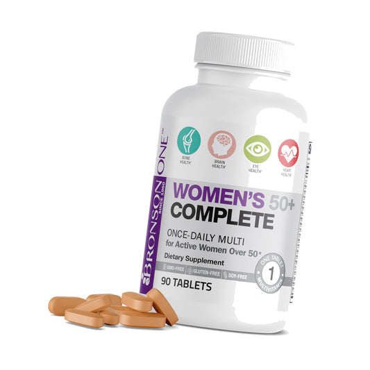 Bronson ONE Daily Women 50+ Complete Multivitamin Multimineral, 90 Tablets