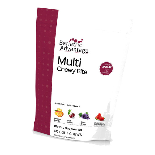 Bariatric Advantage Multi Chewy Bite, Assorted Fruit, 60 Count