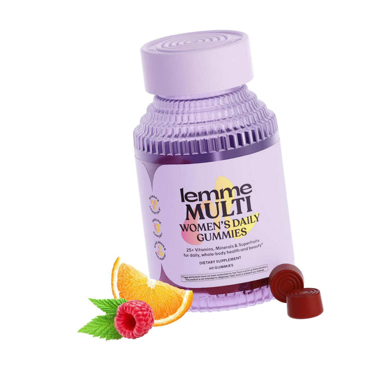 Lemme Multi Gummies, Daily Nutritional Support 30-Day Supply