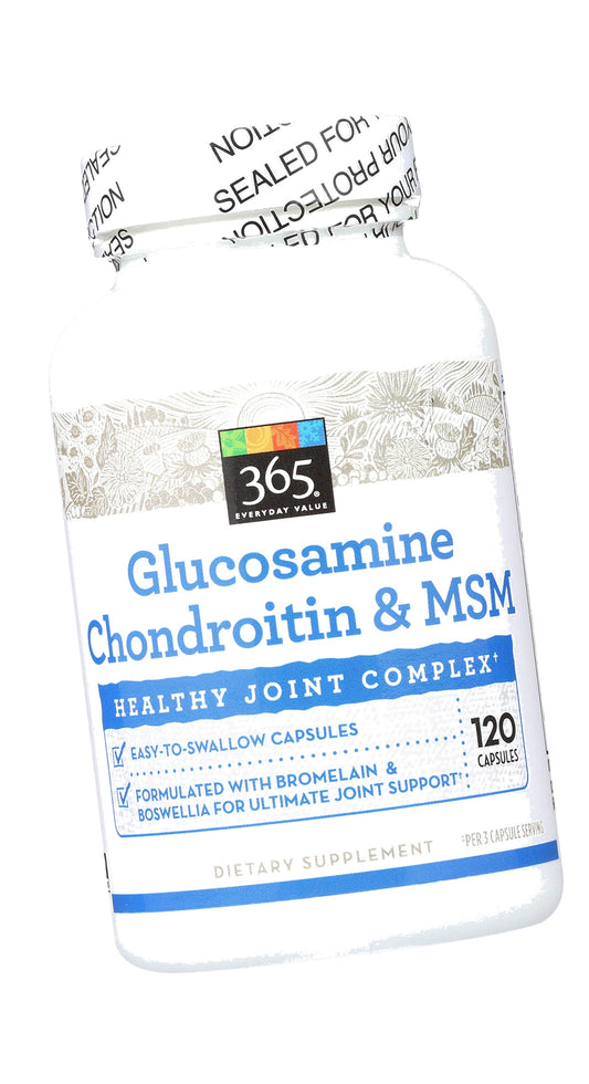 365 by Whole Foods Market, Glucosamine Chondroitin & MSM, 120 ct