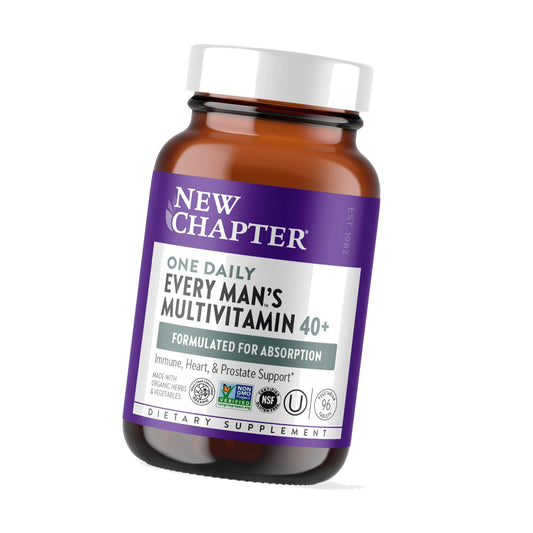 New Chapter Every Man's One Daily 40+ Multivitamin, 96 Tablets