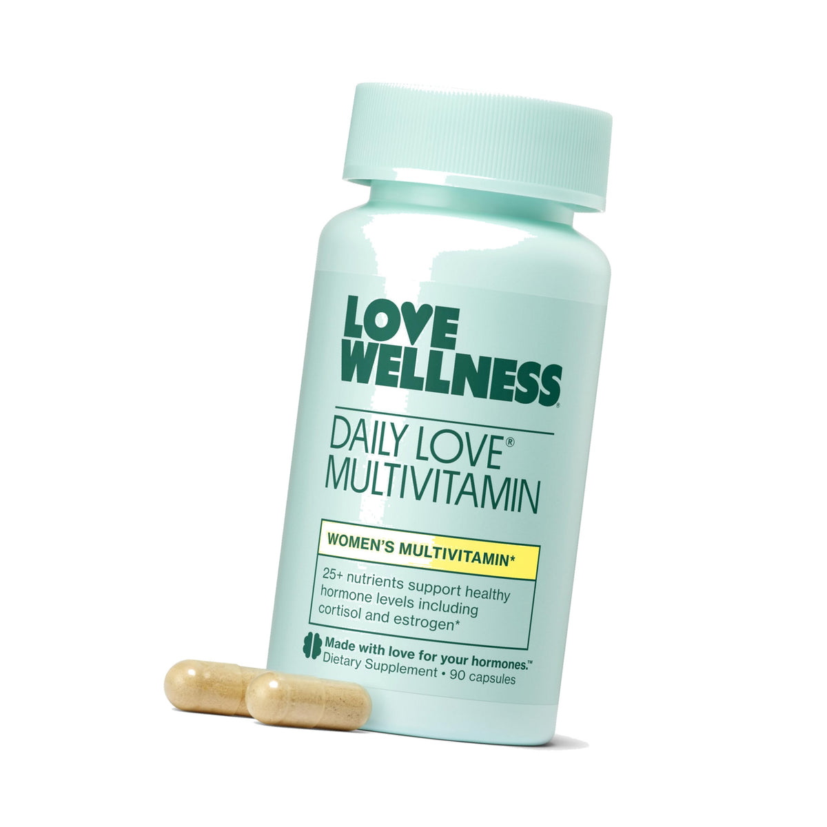 Love Wellness | Daily Love Multivitamin for Women | 45-Day Supply Capsules