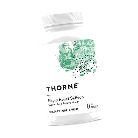THORNE Rapid Relief Saffron, Saffron Extract Supplement, 30 Capsules